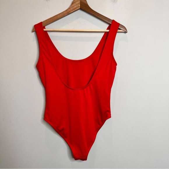 Disney Womens Size Medium Red Mickey Mouse One Piece Swimsuit American Original - Picture 2 of 8